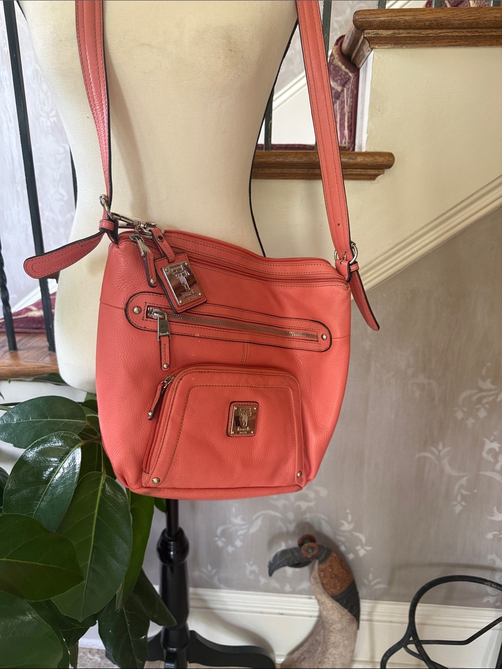 TIGNANELLO ladies handbag very good condition leather - Picture 10 of 11